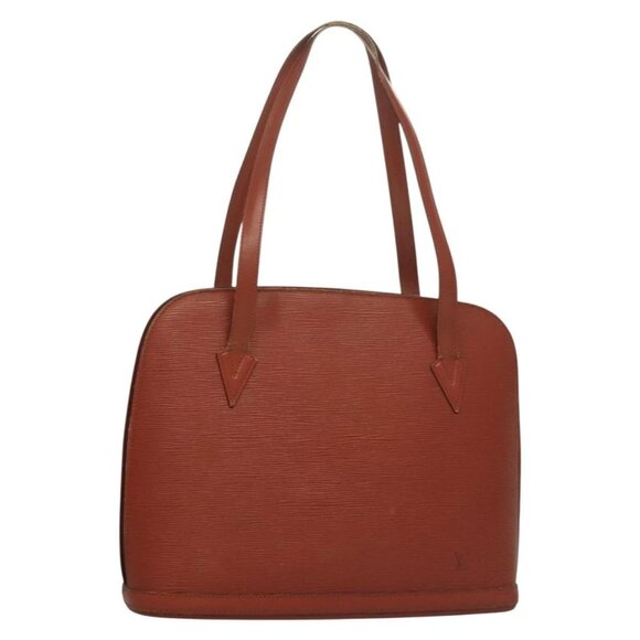 LOUIS VUITTON Epi Lussac Shoulder Bag Brown M52283 LV Auth BA3958 - Picture 1 of 16